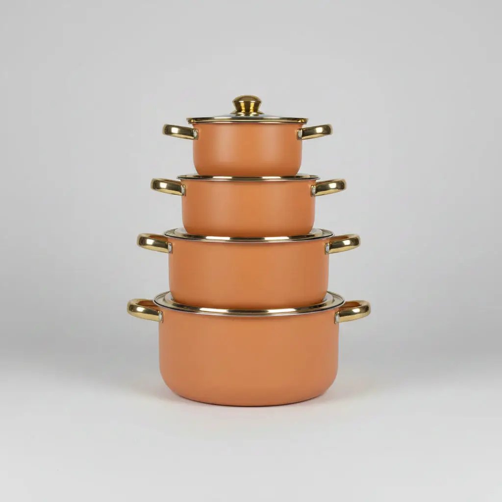 5-Piece Soup Pot Set Cookware Cookware Sets