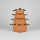 5-Piece Soup Pot Set Cookware Cookware Sets