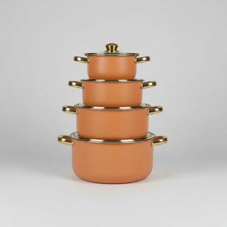 5-Piece Soup Pot Set Cookware Cookware Sets
