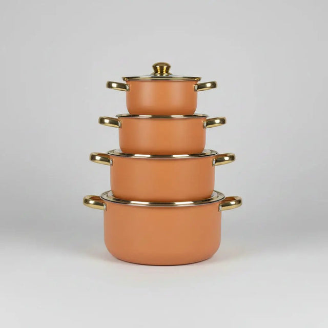 5-Piece Soup Pot Set Cookware Cookware Sets