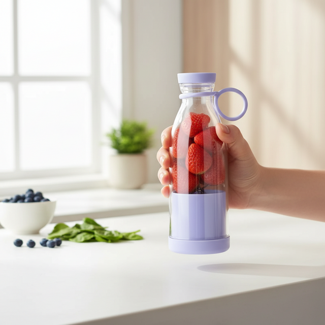 Portable Mini Electric Juicer Blender Kitchen Appliances Personal Blenders