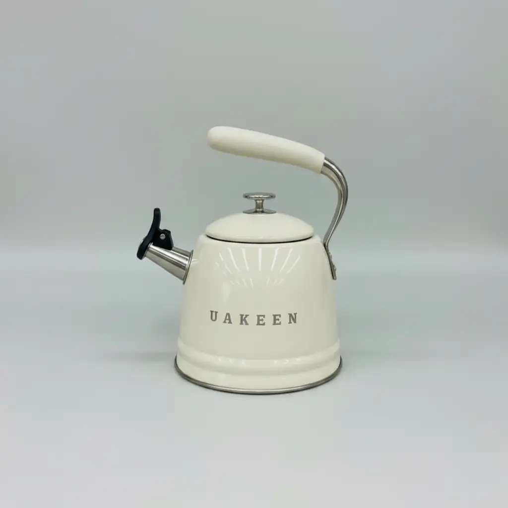 Uakeen Germany Retro Whistling Kettle Kitchenware Stovetop Kettles