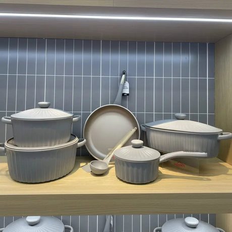 Uakeen Germany 11pc Ceramic Cookware Set VK27 Cookware Cookware Sets