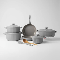 Uakeen Germany 11pc Ceramic Cookware Set VK27 Cookware Cookware Sets