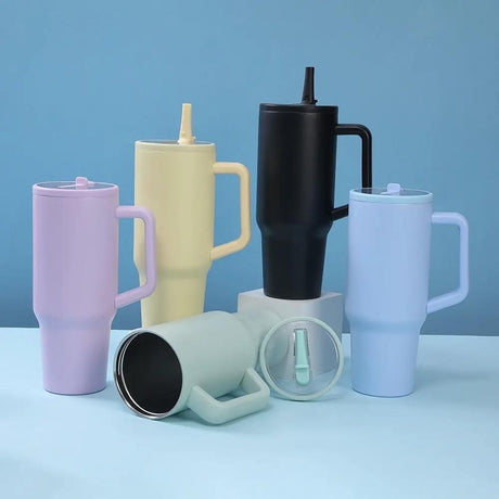 1200ml Stanley-Style Travel Tumbler Drinkware Travel Mugs