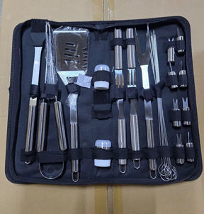 BBQ Grill Utensils Tool Set with Portable Bag Outdoor & BBQ Kitchen Utensil Sets