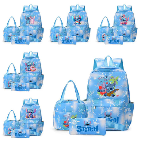 Stitch 3-in-1 Kids Backpack Set Kids' Bags & Accessories School Backpacks