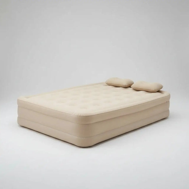 Queen Size Inflatable Airbed with Built-In Pump Airbed Air Beds