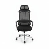 High-Back Mesh Office Chair with Headrest & Chrome Frame Office Chair Office Chairs