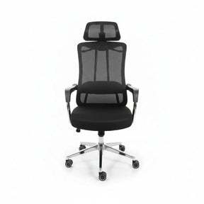 High-Back Mesh Office Chair with Headrest & Chrome Frame Office Chair Office Chairs