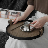 Modern Metallic Storage Tray Storage Tray Household Storage Containers