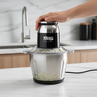 Stainless Steel Food Chopper 3L Kitchen Appliances Food Processors