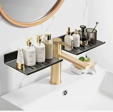 Wall-Mounted Bathroom Storage Rack Bathroom Accessories Wall-Mounted Caddies