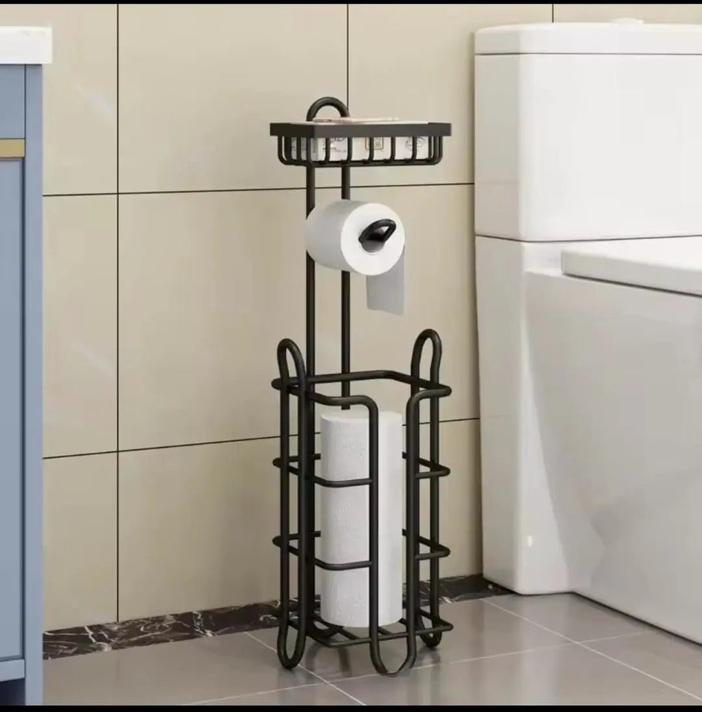Heavy-Duty Toilet Paper Holder Stand Bathroom Accessories Toilet Paper Holders