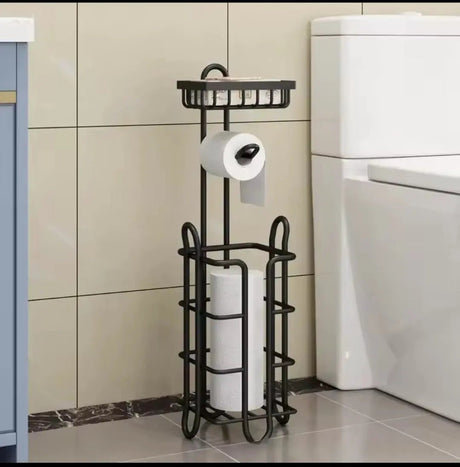 Heavy-Duty Toilet Paper Holder Stand Bathroom Accessories Toilet Paper Holders