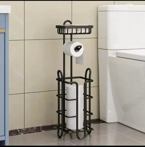 Heavy-Duty Toilet Paper Holder Stand Bathroom Accessories Toilet Paper Holders