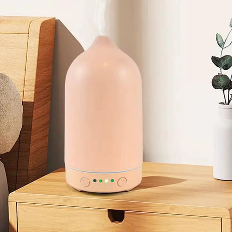 Ceramic Aroma Diffuser & Humidifier 160ml Home Fragrance Ultrasonic Diffusers