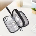 Double Layer Travel Cable Organiser Bag Travel Accessories Travel Pouches