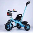 Kids Tricycle with Pusher Ride-On Toys Push & Pedal Riding Vehicles