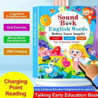 Pre-School Sound Book Children's Books Reading Toys
