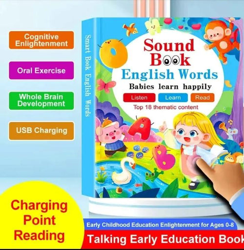 Pre-School Sound Book Children's Books Reading Toys