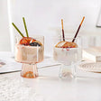 Snow Mountain Tulip Crystal Glass Cup Glassware Tumblers