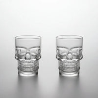 Heavy Duty Skull Glass Mug 490ml Glassware Mugs