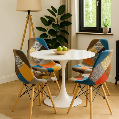 Patchwork Eames Chair Accent Chairs Armchairs