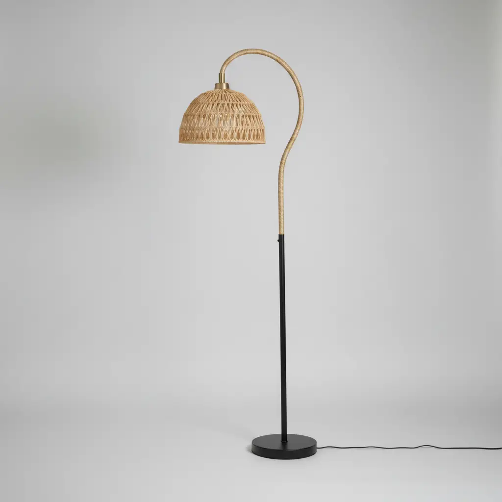 Rustic Style Floor Lamp 160cm Floor Lamps Floor Lamps