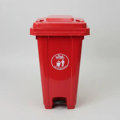 Heavy-Duty Mobile Plastic Waste Bin 240L Cleaning Equipment Trash Cans