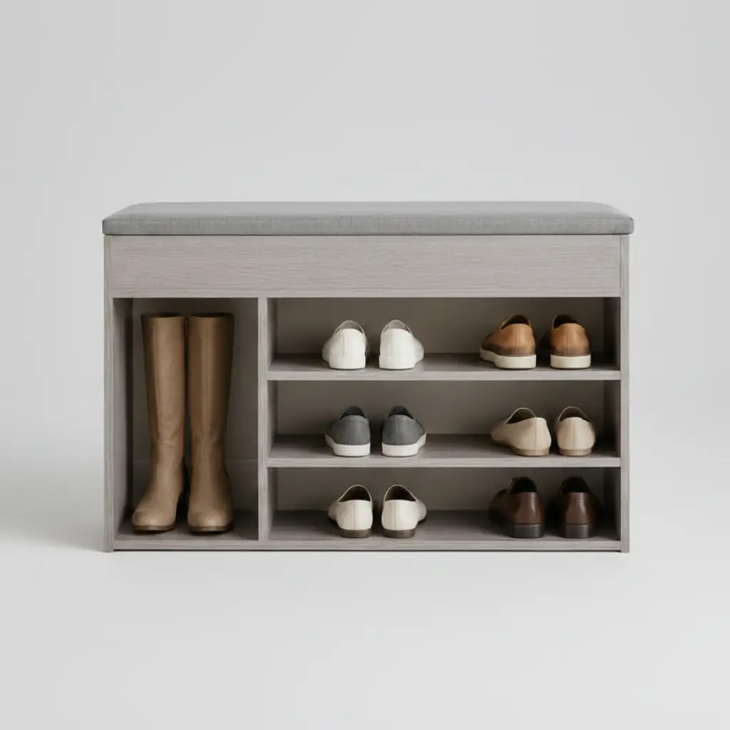 Entryway Shoe Bench 80cm Benches & Ottomans Shoe Storage Benches