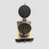 Commercial Electric Single Head Round Waffle Maker Commercial Kitchen Equipment Waffle Irons
