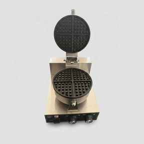 Commercial Electric Single Head Round Waffle Maker Commercial Kitchen Equipment Waffle Irons