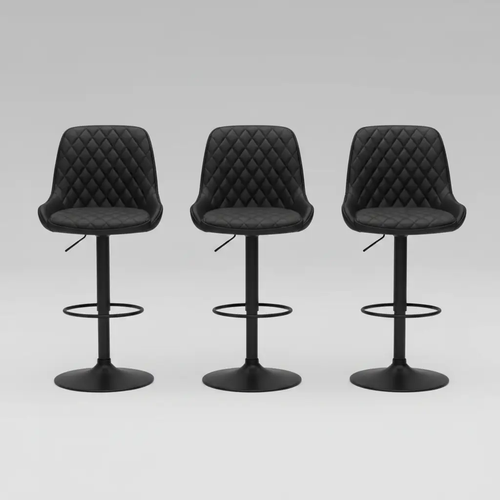 Black Counter Stools (Set of 2) Bar Stools & Counter Stools Bar Stools