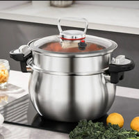 2-in-1 Triply Stainless Steel Pressure Cooker & Steamer Cookware Pressure Cookers