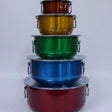 Stainless Steel Serving Pot Set of 5 Cookware & Pots Casserole Dishes