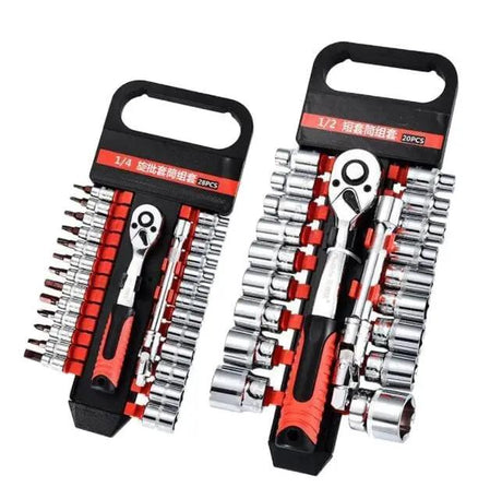 20-Piece Versatile Drive Socket Tool Set Tools & Hardware Mechanic Tool Sets