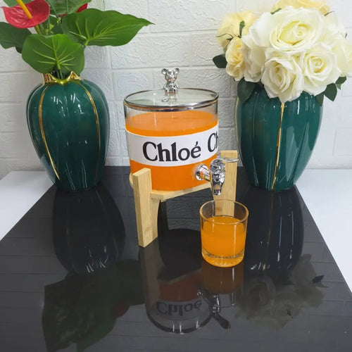 Nordic Borosilicate Glass Drinks Dispenser Drinks Dispensers Serving Pitchers & Carafes