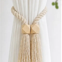 Adjustable Curtain Tiebacks Rope Curtain Accessories Curtain Tiebacks