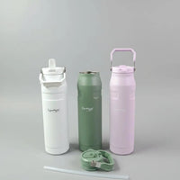 Vacuum Flask 1000ml with Straw Flasks & Bottles Thermoses