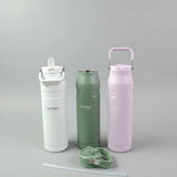 Vacuum Flask 1000ml with Straw Flasks & Bottles Thermoses