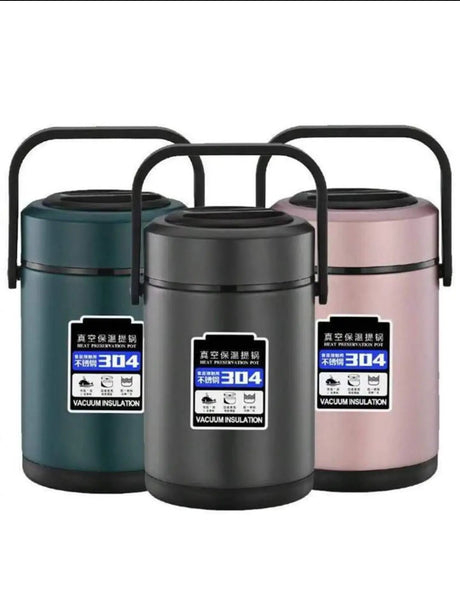 1.7L Vacuum Thermal Lunch Box Food Flask Kitchenware Thermoses