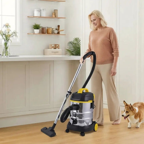 25L Wet & Dry Stainless Steel Vacuum Cleaner Home Appliances Uncategorized