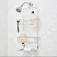 3-Layer Aluminum Shower Caddy Home Storage & Organization Shower Caddies