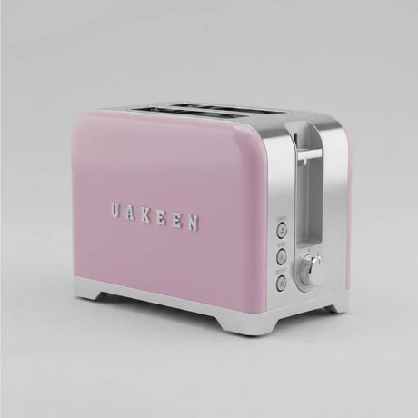 Uakeen 2-Slice Stainless Steel Toaster Kitchen Appliances Toasters