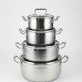 8-Piece Triply Stainless Steel Cookware Set Cookware & Kitchen Cookware Sets