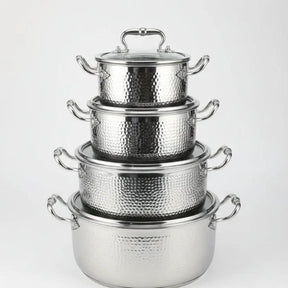 8-Piece Triply Stainless Steel Cookware Set Cookware & Kitchen Cookware Sets