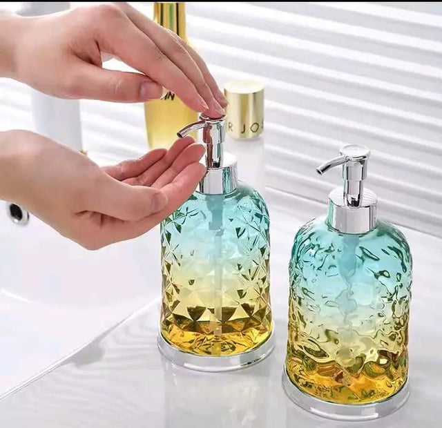 Acrylic Coloured Hand Wash Dispenser Home & Bathroom Accessories Soap & Lotion Dispensers