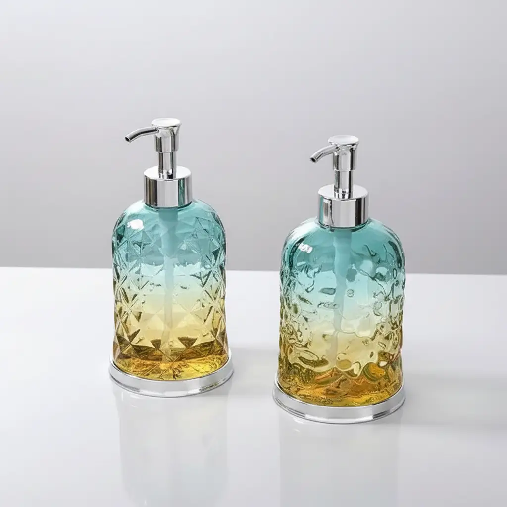 Acrylic Coloured Hand Wash Dispenser Home & Bathroom Accessories Soap & Lotion Dispensers