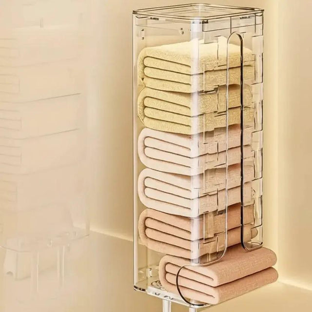Wall-Mounted Socks & Underwear Storage Box Closet Organizers